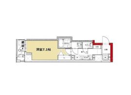 グランジット月島 201 間取り図