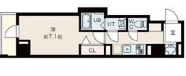 グランジット月島 301 間取り図