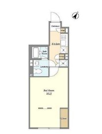 ラペルラ笹塚2 101 間取り図