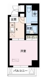 レジディア大井町 901 間取り図