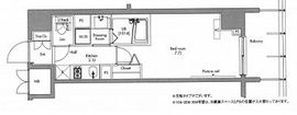 プラウドフラット隅田リバーサイド 211 間取り図