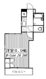 ワイズタワー 802 間取り図