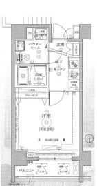 レアライズ高田馬場 503 間取り図