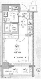 レアライズ高田馬場 202 間取り図