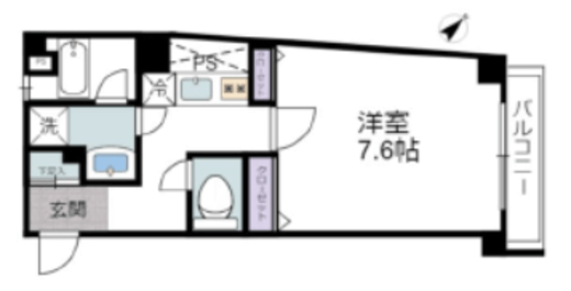 マイム麻布ビル 501 間取り図