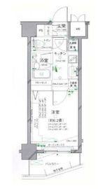 パレステュディオ渋谷ウエスト 9階 間取り図