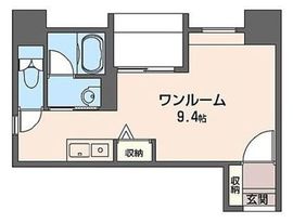 エスティメゾン恵比寿 201 間取り図