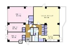 有栖川イースト 401 間取り図