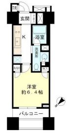 ブリリア銀座id 8階 間取り図