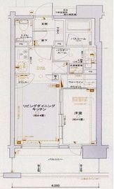 グローベルザ・リミテッド四ツ谷 6階 間取り図