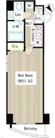 エスペラル池袋 403 間取り図