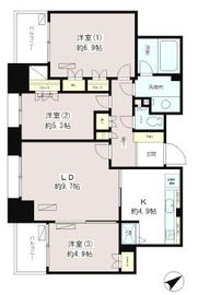 フルール田町 903 間取り図