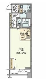 ダイナシティ浅草 11階 間取り図