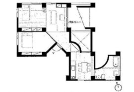 三組坂flat 10FA 間取り図