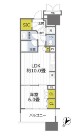 晴海テラス 7階 間取り図