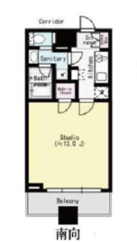 コンシェリア西新宿タワーズウエスト 6階 間取り図