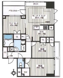 ディアナコート文京本郷台 4階 間取り図