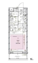 クレイシア目黒碑文谷 4階 間取り図
