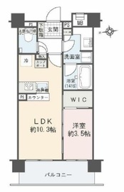 グランスイート文京小桜 3階 間取り図