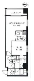 ダイナシティ浅草 7階 間取り図