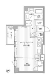 プラネソシエ大森山王 206 間取り図