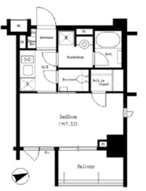 ピアース千代田淡路町 5階 間取り図