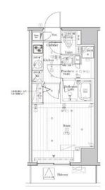 プレミアムキューブジー市谷甲良町 4階 間取り図