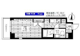 ステージファースト恵比寿二番館 2階 間取り図