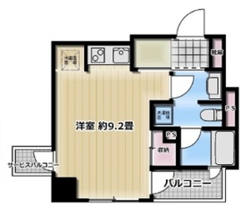 クラッシィハウス神田美土代町 9階 間取り図