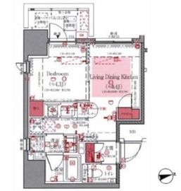 CONOE本郷三丁目 8階 間取り図