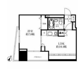 オーパスホームズ八丁堀 1302 間取り図