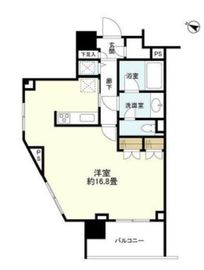 クオリア南麻布 4階 間取り図