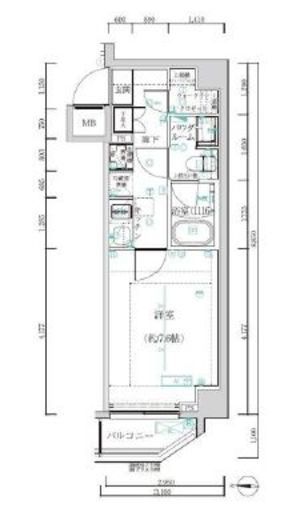 アルテシモカルド 3階 間取り図