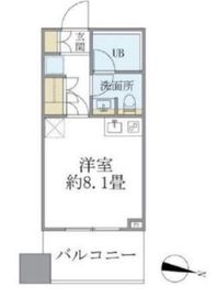 シティタワー大井町 4階 間取り図