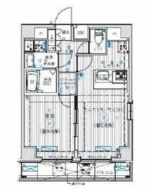 リライア大井町ヒルズ 5階 間取り図