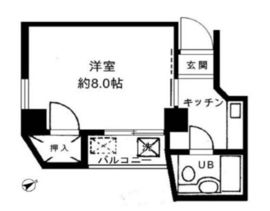 青葉台タワー 403 間取り図