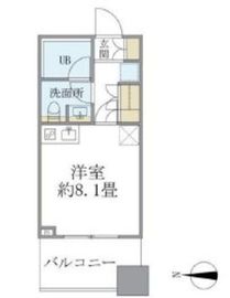 シティタワー大井町 4階 間取り図