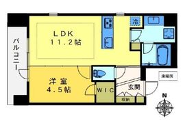 ブリリア東中野ステーションフロント 9階 間取り図