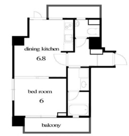 ルモン代官山 4階 間取り図