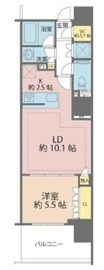 ウエリス新宿早稲田の森 3階 間取り図