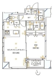 ガリシア銀座イースト 10階 間取り図