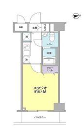 コンフォリア木場公園 707 間取り図