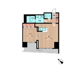 日本橋ファーストレジデンス 401 間取り図