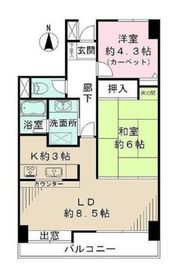 メゾン白金 2階 間取り図