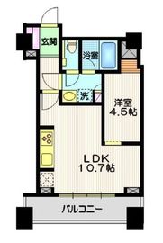 シティタワー高輪 3階 間取り図