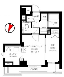 グランスイート三軒茶屋レジデンス 3階 間取り図