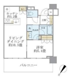 ブリリア有明シティタワー 29階 間取り図