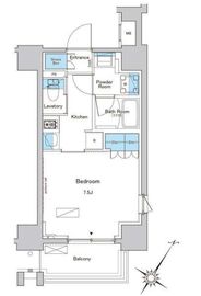 ルフォンプログレ南大塚 601 間取り図