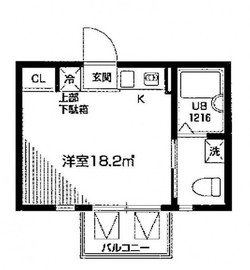 パークレジデンス芝公園 702 間取り図