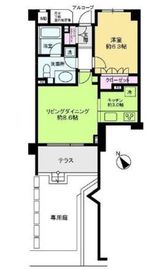 クレッセント神楽坂 1階 間取り図